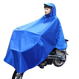 摩托车雨衣电动车雨衣自行车加大加长加厚雨披十字提花牛津布雨衣