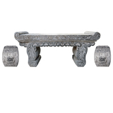 石雕桌凳 仿古雕刻桌子凳子 园林雕塑摆件