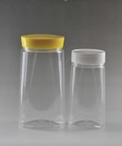 1KG蜂蜜瓶 1000g塑料蜂蜜瓶 塑料食品罐 透明糖果罐 塑料瓶子批发