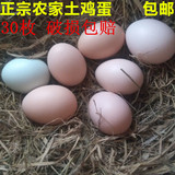 正宗土鸡蛋农家散养新鲜纯天然30农村草鸡蛋自养柴鸡蛋当天土特产