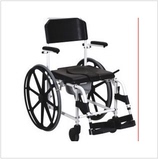 美利驰 C200 铝合金浴室轮椅 洗澡 坐便三用椅 防水 全国包邮