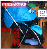 小龙哈彼轻便高景观婴儿推车可坐躺儿童婴儿车折叠宝宝伞车LC598