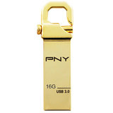 PNY 金虎克3.0 16g 金属个性创意优盘 USB3.0U盘 土豪金 正品包邮