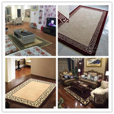 中式简约风格客厅卧室沙发满铺地毯宜家欧式现代茶几床边地垫定制