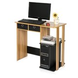 包邮慧乐家 带抽屉长80cm小型板式家用电脑办公桌 简约学习台书桌