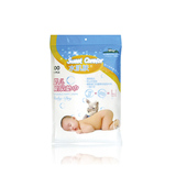 水肌肤婴儿宝宝一次性隔尿垫巾隔尿纸100片触感柔软配合尿布使用
