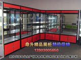 广州精品饰品珠宝化妆品汽车用品展示柜玻璃钛合金展柜陈列柜货架
