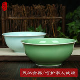 特惠龙泉青瓷碗 创意汤面碗韩式 大 米饭碗 粥碗 大号陶瓷碗系列