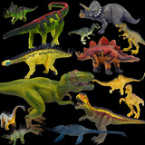 儿童大号野生动物恐龙霸王龙玩具模型侏罗纪仿真剑龙玩偶男孩套装