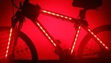 自行车灯 自行车车架灯 警示灯 自行车LED灯条 山地公路车车边灯