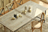 美式田园工业风格茶桌咖啡厅老榆木餐桌书桌做旧精品长方形酒吧桌