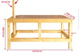 松木 拉筋凳 正版 非折叠 拉筋床 拉筋椅 拉筋板 实木健身椅