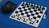 标准比赛国际象棋（含4个后，棋子+棋盘+棋袋）原价120元现价95元