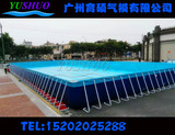 支架水池大型支架泳池水上移动乐园设备 定做不同尺寸支架游泳池