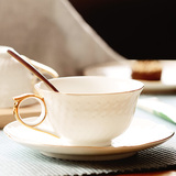 欧式骨瓷咖啡杯 咖啡杯具套装 卡布奇諾杯摩卡杯 拿铁杯 下午茶杯