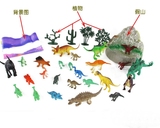 儿童玩具侏罗纪塑料橡胶仿真野生森林动物 仿真恐龙模型 海洋动物