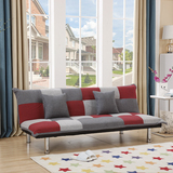 沙发床 布艺沙发 小户型客厅沙发 现代简约可折叠三人沙发