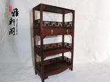 【雅轩阁】红酸枝 书架 书柜 微型家具 拍照背景 红木工艺品