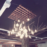 欧式吊灯 创意个性装饰灯吧台灯酒吧咖啡厅北欧过道阳台西餐厅灯