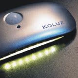 koluz蚕豆灯 创意人体感应节能小夜灯光控过道应急壁灯卧室床头灯