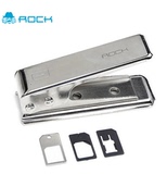 ROCK洛克 iPhone 5S剪卡器 iphone5 Nano-SIM 剪卡钳 带还原卡