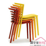 简易塑料餐椅时尚宜家休闲椅简约现代洽谈椅餐厅北欧咖啡厅椅子