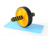 健腹轮 腹肌轮廋腰腹轮滚轮静音运动健身器材家用体育用品 包邮