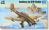 小号手模型 1/32 二战德国Ju-87R斯图卡俯冲轰炸机 03216