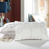 羽绒枕头枕芯95%白鹅绒立体扭花护颈保健枕芯五星级酒店专用枕头