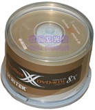 正品铼德RITEK 双X系列 莱德DVD+R DL 8X D9 50片桶装 2.2元/张