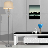 美式水晶落地灯 客厅简约现代创意北欧宜家落地台灯立式沙发led灯
