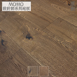 白橡木仿古做旧地板 大浮雕烟熏复古 多层实木复合地板 厂家直销