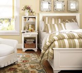 美式简约储物床/实木床箱床液压床双人床定做/布艺软包床厂家定制