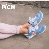 【MCH运动正品】NEW BALANCE WR996JG/JH 女子复古慢跑鞋 唯美款