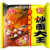 【天猫超市】日清炒面大王八宝辣酱风味104g/袋方便速食泡面袋装