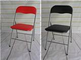 促销价/软垫折叠椅/靠背椅/餐椅/办公会议椅/钢折椅-多颜色选择