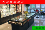 沈阳钛铝合金精品货架玻璃展柜珠宝手机首饰柜台展示柜展示架