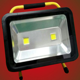 led充电投光灯手提式户外广场移动灯 工地应急便携式探照明灯100W
