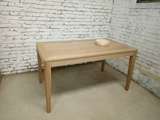 [逸刻 打框桌]白橡木纯实木木蜡油北欧简约日式餐桌书桌