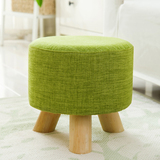 创意时尚矮凳简约现代沙发凳家用鞋凳个性衣帽间小板凳子软面餐凳