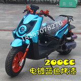 200CC路虎摩托车改装BWS山猫踏板车助力车路虎5代X战警摩托车跑车