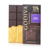 现货 美国进口Godiva高迪瓦/歌帝梵72%可可黑巧克力 直排