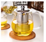 耐高温玻璃茶壶不锈钢过滤煮茶具功夫茶壶泡茶电陶炉专用冲茶器