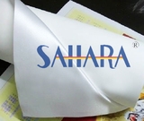 撒哈拉24#防水白画布061*30m数码微喷打印耗材写真喷绘卷筒材料