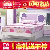 儿童套房家具女孩卧室家具套装组合 儿童公主床1.5米小孩床单人床