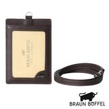 BRAUN BUFFEL 绅士系列压纹证件夹（咖啡色）