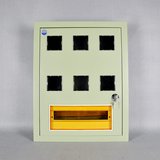 户外PZ40电表箱配电箱明装家用电箱暗装单相6户室外带锁电表箱