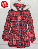 特价专柜正品 ABC童装女童冬款棉袄棉服大衣外套加厚F15116012