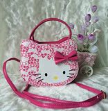 Hello Kitty韩版女包时尚可爱公主斜挎包单肩包儿童猫头手提包包
