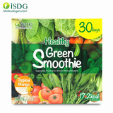 现货 日本 ISDG 健康水果蔬菜代餐粉酵素粉 青汁芒果味 30支/盒